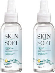 AVON Skin So Soft Original Dry Oil Spray, aplicación suave para pieles secas y revitalizadas.