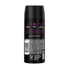 AXE Excite atomizador corporal ofrece fácil aplicación y frescura duradera.