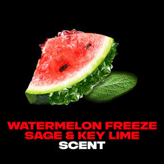 AXE Watermelon Freeze: etiqueta de fragancia destacada para experiencia premium.