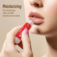 AZEN bálsamo labial con sabores variados para hidratar con gusto.