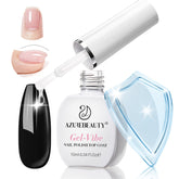 AZUREBEAUTY capa superior transparente: aplicación suave y brillo duradero.