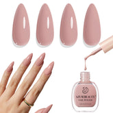 AZUREBEAUTY Esmalte Nude Pink en botella, secado rápido y acabado natural.
