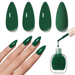 AZUREBEAUTY Esmalte verde bosque profundo para uso en casa y secado rápido
