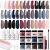 AZUREBEAUTY kit polvo de inmersión con colores brillantes para uso doméstico