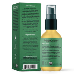 Badger Tratamiento para Caspa en cabello seco, alivio suave