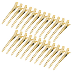 Pinzas Bantoye pico de pato 3-35p, ideales para sujetar mechones durante el peinado.
