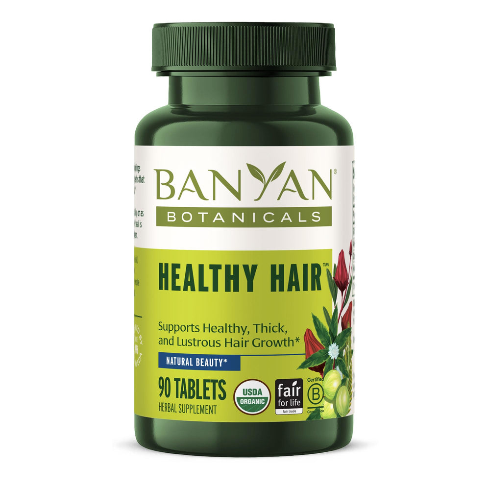 Banyan Botanicals: cápsulas para cabello sano y nutrido
