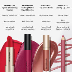 bareminerals balsamo labial mineralista serenidad, cuidado dinamico para uso diario.