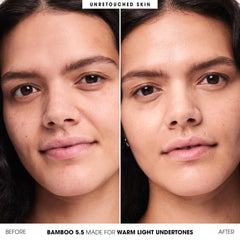 bareMinerals Complexion Rescue Stick AI Bamboo 5.5; cobertura ligera que hidrata sin peso.