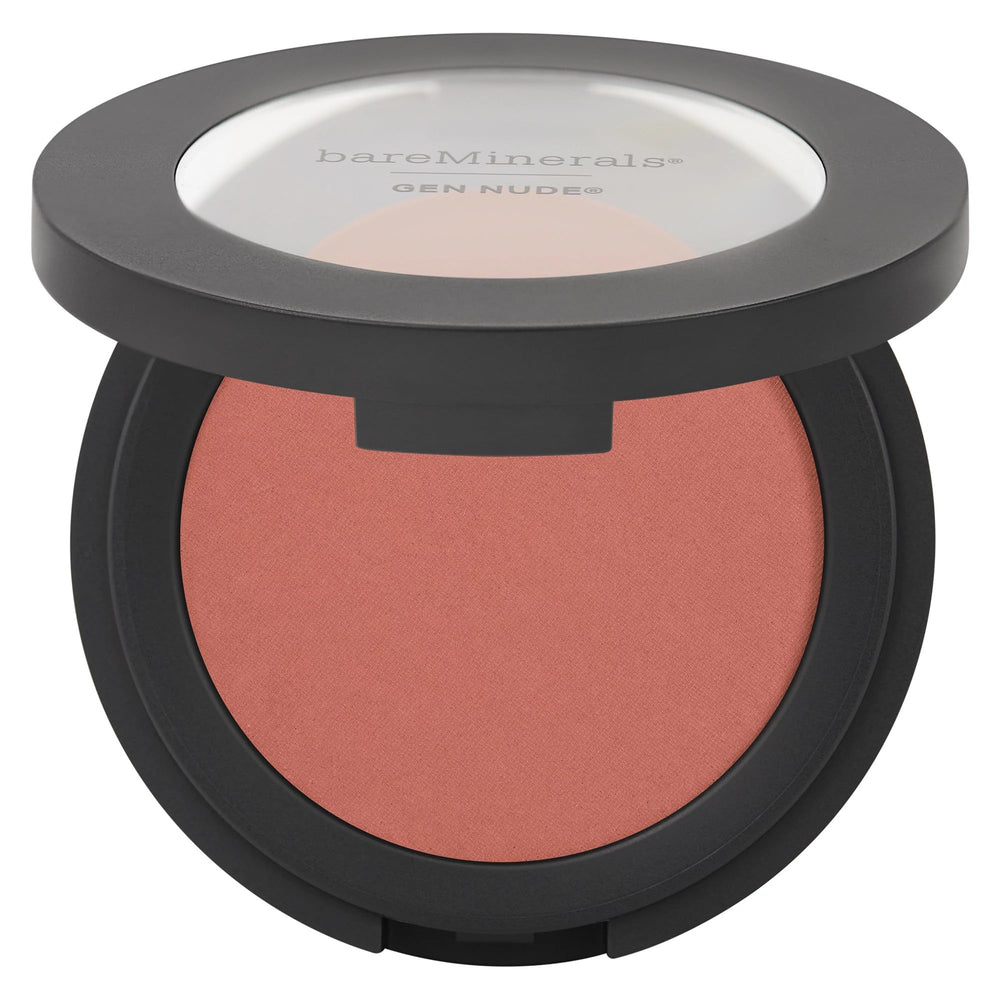 bareminerals Gen Nude Powder Blush Strike A Rose, aplicación suave para un rubor natural y difuminado.