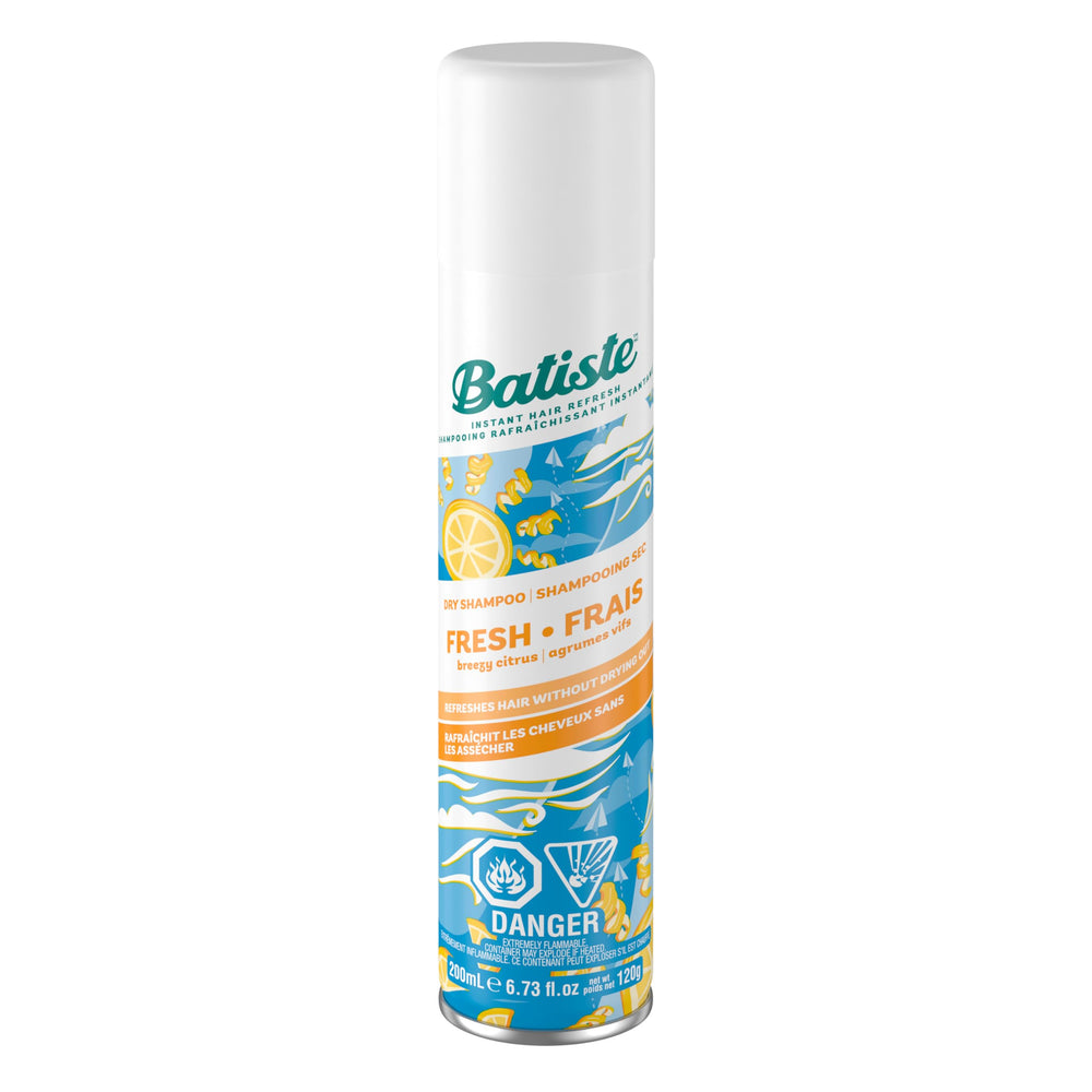 Batiste Fresh, botella frente, ofrece frescura inmediata y uso rápido.