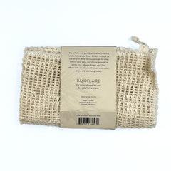 Baudelaire paño exfoliante de sisal destaca durabilidad y reutilización prolongada