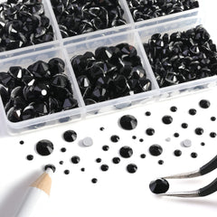 Beadsland muestra tallas SS3-SS30 variadas para detalles precisos.