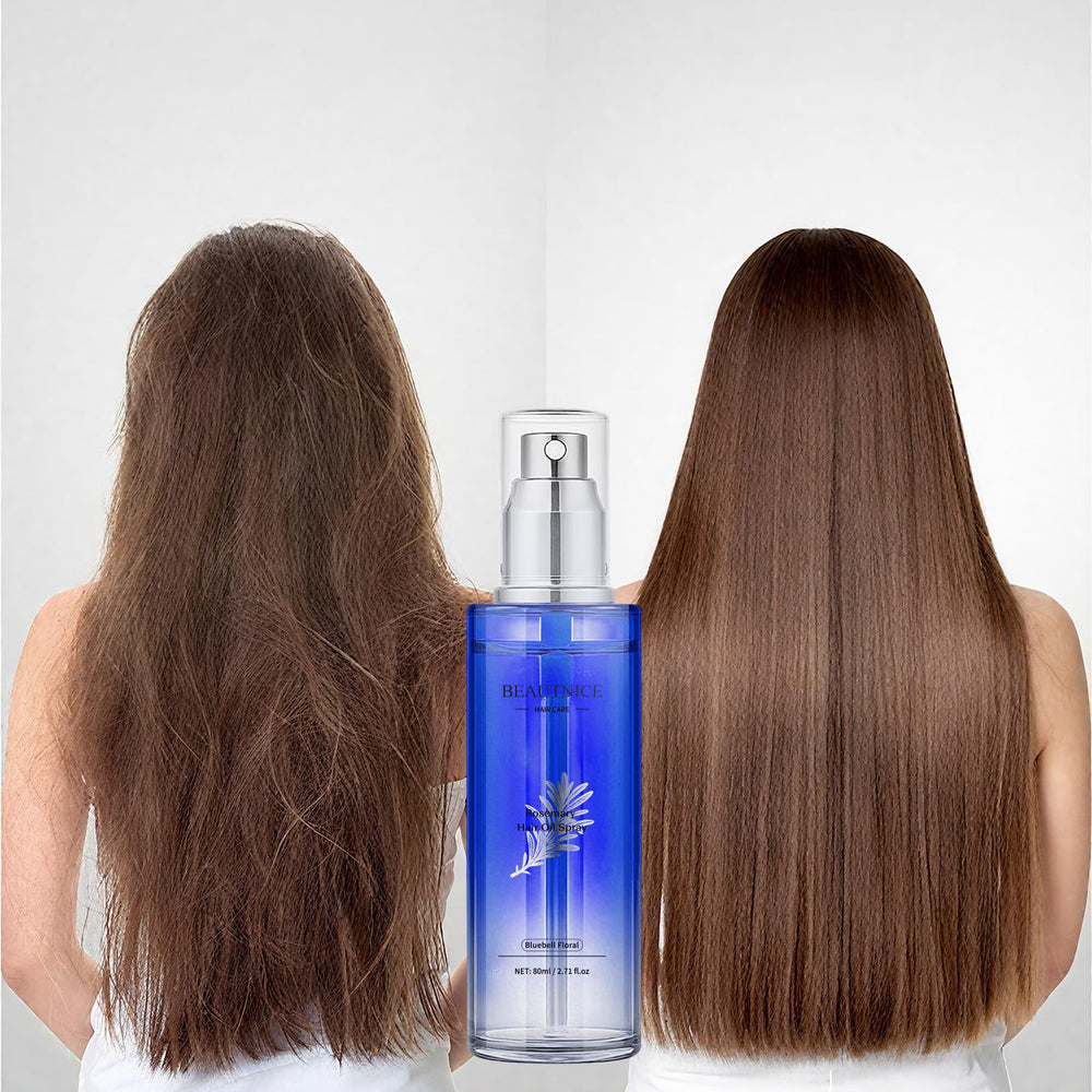 BEAUTNICE Aceite de romero en botella de 80 ml para cabello suave y manejable.