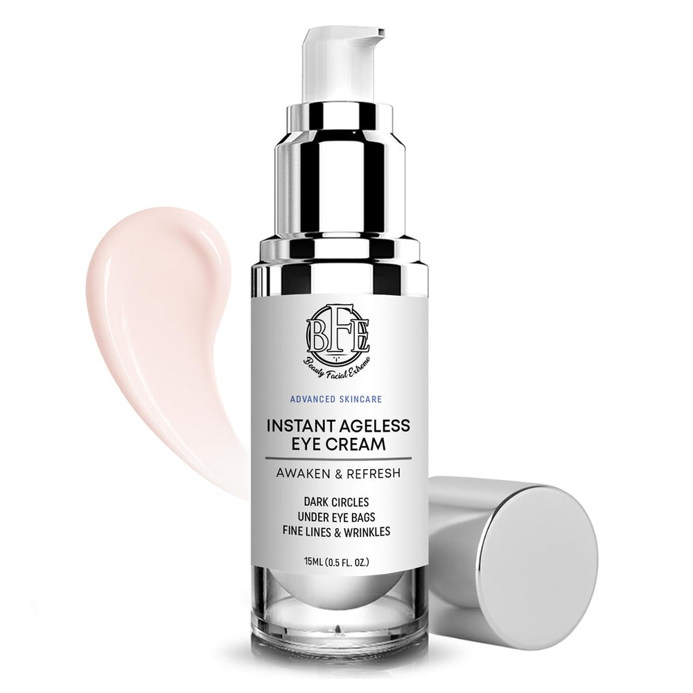 Beauty Facial Extreme: crema tensora para ojos sobre la botella, efecto inmediato