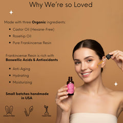 Beauty Glow gota de aceite nutritivo para piel suave y hidratada.
