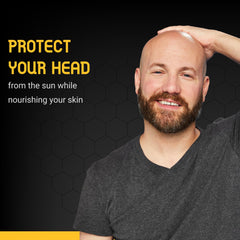 Aplicación diaria suave que hidrata y tonifica la piel con Bee Bald Smooth Plus.