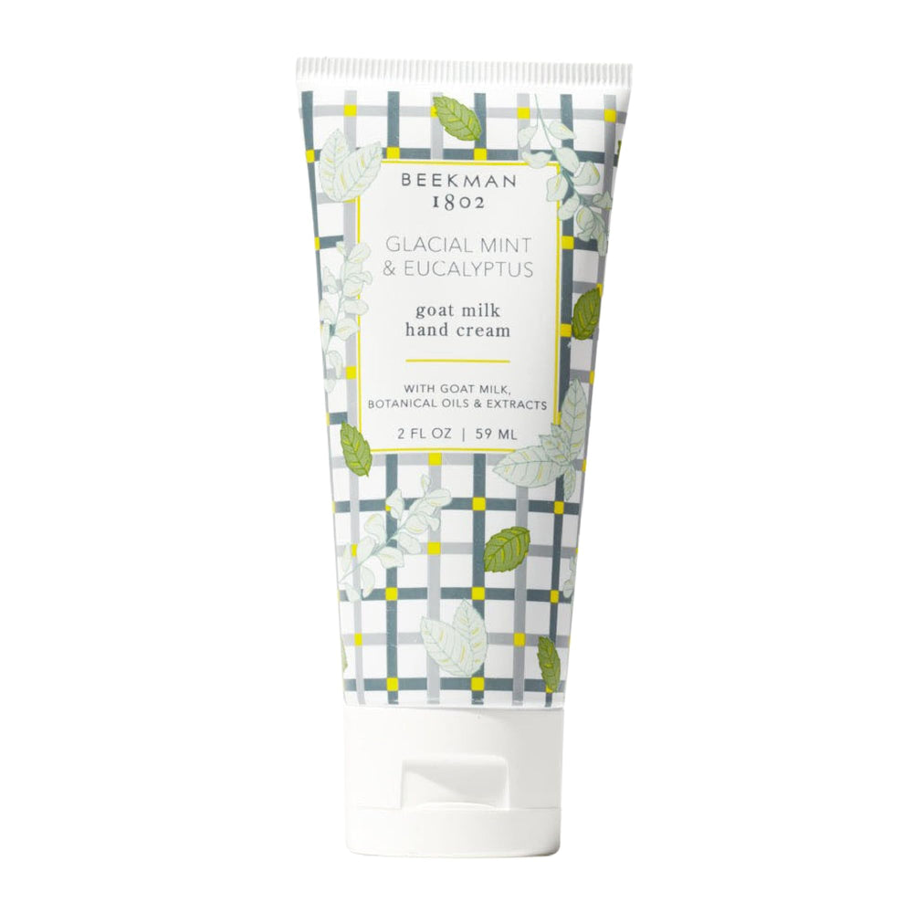 Beekman 1802 crema de manos leche de cabra con menta glacial para hidratación.
