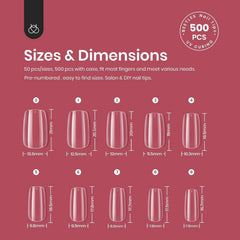 Beetles Gel Nail Tips, resistente al quiebre para uñas más duraderas.