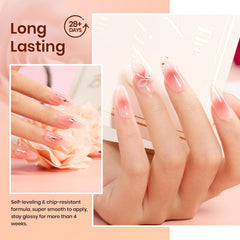 Beetles Gel Polish Marrón Rojo para un acabado intenso