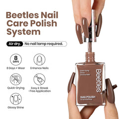 Beetles Mocha Mousse secado rápido sin lámpara para uso diario