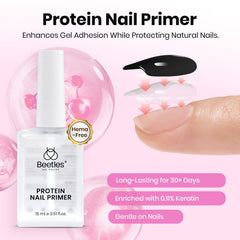 Beetles Tipex Lite Kit base y top coat para acabado profesional