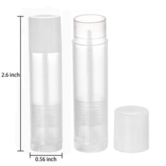 Bekith set de 100 tubos bálsamo labial, ideal para proyectos cosméticos caseros