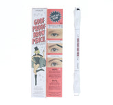Benefit Goof Proof lápiz cejas en acción con definición precisa.