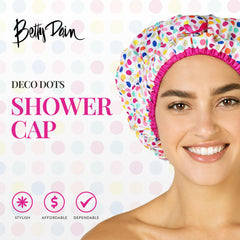 Gorro de ducha Betty Dain de talla grande protege todo el cabello