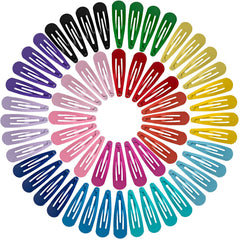 Prendedor de pelo BetyBedy de 2 pulgadas, metal y color brillante para sujetar con confianza.