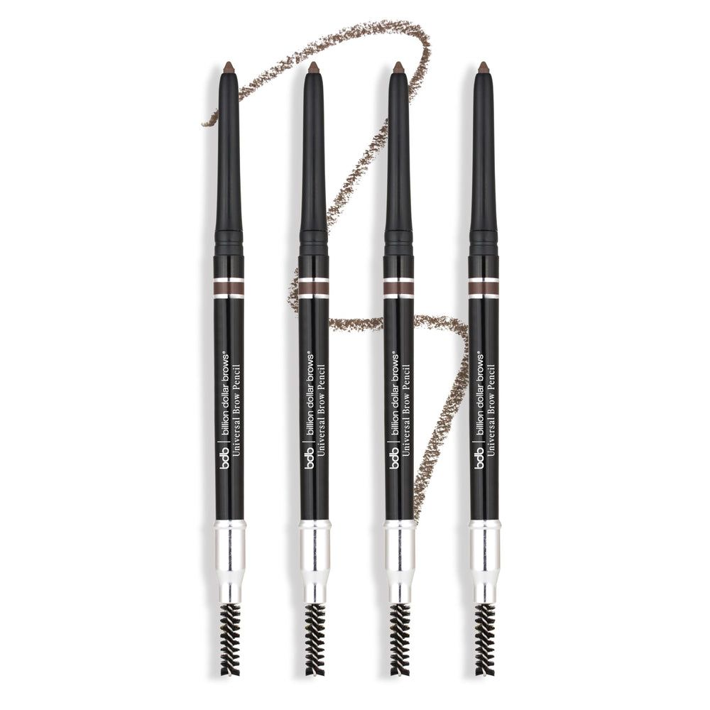 Lápiz de cejas Billion Dollar Brows con punta de precisión para trazos naturales.