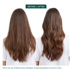Textura gelatinosa del acondicionador Biolage Hydra Source para desenredar