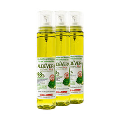 BioMiracle Aloe Vera Mist 98% puro, enfriamiento inmediato y hidratación.