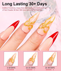BISHENGYF gel-modelado 3D para extensión y tallado de uñas.