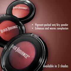 Contorno suave con Rubor horneado Black Radiance tono Casa Ladrillo Rojo