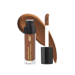 Black Radiance Corrector de larga duración: aplicación suave para un acabado natural.