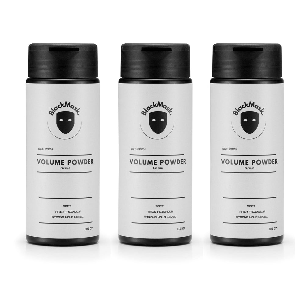 BlackMask Texture Powder para hombre, aplicación fácil para volumen inmediato
