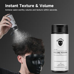 BlackMask Texture Powder, textura instantánea para un estilo con cuerpo