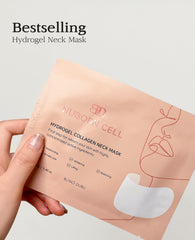 Mascarilla hidrogel con ácido hialurónico de BLANC DUBU para cuello.