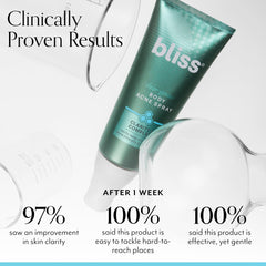 Aplicación uniforme en pecho y espalda con Bliss Clear Genius
