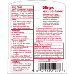 Blistex Bálsamo Labial Reparación de Labios Secos, suaviza y repara la sequedad