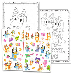 Bluey libro de colorear y actividades para viajes