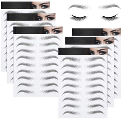 Blulu cejas 4D con efecto pelo para arco natural y elegante