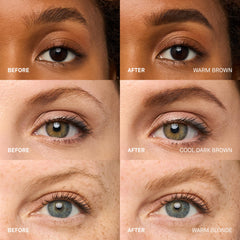 Lápiz de Bobbi Brown con spoolie integrado para peinar y difuminar.