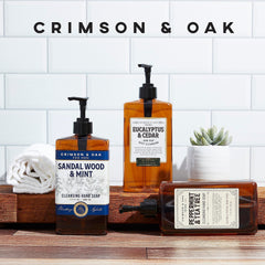 Body Prescriptions Crimson & Oak pack de 3 jabones, ideal para cocina y baño.