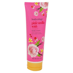 Textura cremosa de Bodycology crema corporal para sensación sedosa al aplicar