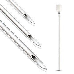 BodyJ4You aguja piercing 16G envase individual, listo para uso profesional