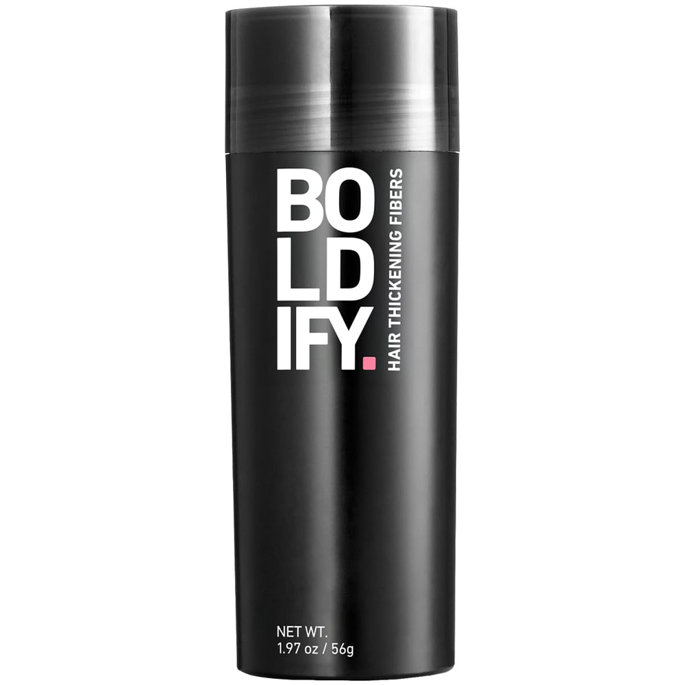 Boldify Fibras para Cabello: bote de 56 g para cobertura rápida de zonas finas.