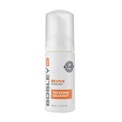 BosleyMD Revive tratamiento espumoso para engrosar cabello con volumen inmediato.
