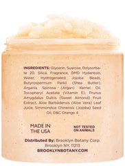 Brooklyn Botany Scrub, perlas de jojoba que exfolian suavemente la piel.